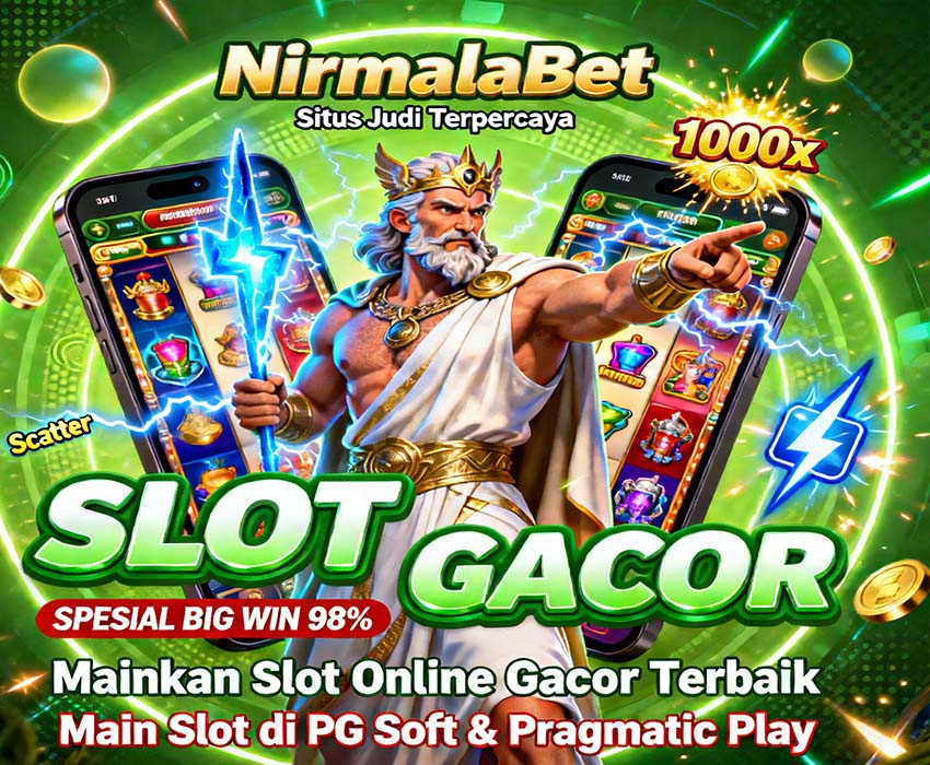 Nirmalabet Judi Slot Online Terpercaya Bonus Tanpa Batas
